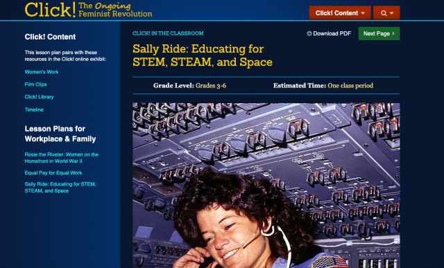 Sally Ride: Educating for STEM, STEAM, and Space